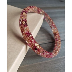 Brazalete de resina personalizado, accesorio de moda hecho a mano de fábrica - Product Image 1