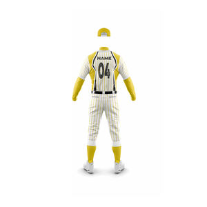 Nouveau sur mesure unisexe sport Baseball uniforme grande taille imprimé vêtements de sport avec Logo personnalisé et nom de l'équipe - Product Image 6