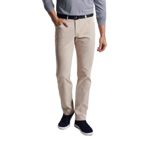 Pantalon cargo décontracté pour homme, style utilitaire, multi-poches, 100% coton, léger, imperméable, pour un usage quotidien - Product Image 1