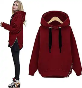 Ensemble sweat à capuche et pantalon de survêtement ample pour femme grande taille Style de rue imprimé Technique de lavage à l'acide saison d'hiver col à capuche personnalisé - Product Image 6