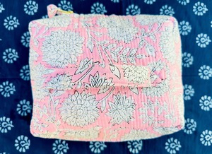 Bolsas de Maquillaje Vintage de Algodón con Cierre de Cremallera, Resistentes al Agua, Duraderas, Ecológicas y Personalizables para Viajes - Product Image 3