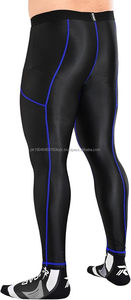 กางเกงรัดรูปยูนิเซ็กซ์สำหรับ MMA เลกกิ้ง No-Gi Grappling Spats กางเกง BJJ ผ้ารัดรูป น้ำหนักเบา ระบายอากาศได้ดี ผลิตจากผ้าสแปนเด็กซ์/โพลีเอสเตอร์ - Product Image 5