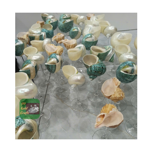 VIDRIO MARTINI DE CONCHA NATURAL SOSTENIBLE PARA DECORACIÓN FIESTA/BODA/RESTAURANTES ORIGEN DE VIETNAM - Product Image 3