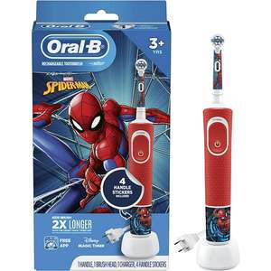 แปรงสีฟันไฟฟ้าสําหรับเด็ก Oral-B พร้อม Marvel's Spiderman สําหรับเด็กอายุ 3 ปีขึ้นไป - Product Image 6