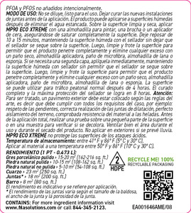 FILA Soluciones para el Cuidado de Superficies MP90 ECO XTREME, Protector de Manchas Ecológico de Secado Rápido, Repelente al Agua y al Aceite, Protección Anti-Graffiti, Bajo en COV - Product Image 3