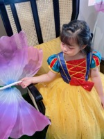 2 Robe de princesse blanche neige de grande taille pour bébés filles OEM ODM Made in Vietnam Robe longue avec Nhung Nguyen Beautiful