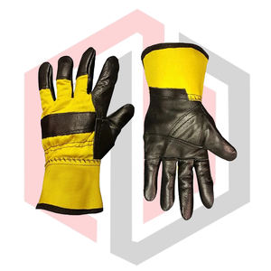 Gants de travail en cuir pleine fleur de qualité supérieure, 11 oz, longueur personnalisable, antistatiques, résistants aux déchirures, respirants - Product Image 3