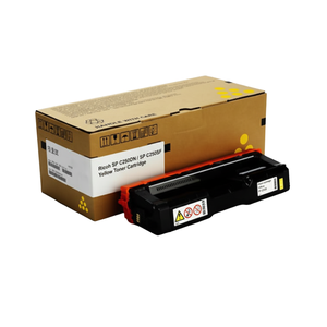 ตลับหมึกโทนเนอร์สีเหลือง Ricoh SP C250DN/SP C250SF ผงหมึกญี่ปุ่น ใช้ได้กับเครื่องพิมพ์ - Product Image 1