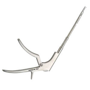 Kerrison 360 grados de rotación Manual de acero inoxidable quirúrgico Rongeur 2mm mordida CE certificado columna vertebral Neuro procedimientos ortopédicos - Product Image 6