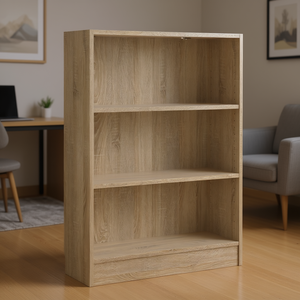 KIT de estantería móvil BASIC de roble 80 x 105 cm de altura Compatible con la colección Tvilum BASIC - Product Image 3