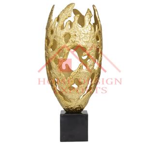 Living Room / Unique Design for Sculpture <b>Table</b> Metal Sculpture/ High Quality Metal Desk <b>Table</b> Sculpture - Product Image 4