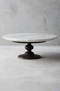 Round Wooden <b>Cake</b> Stand With Thick Base And Flat Top Designed For <b>Wedding</b> Receptions Baby Showers And Garden Parties - Product Image 2