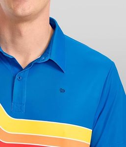 Polos originaux de conception populaire, manches courtes, polos unis, respirants, polos de golf pour hommes - Product Image 4