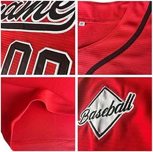 เสื้อเจอร์ซีย์เบสบอลสำหรับผู้ชายและผู้หญิงใหม่เสื้อกีฬาแบบมีกระดุมติดโลโก้ - Product Image 4