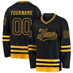 Uniforme de Hockey sobre Hielo de Poliéster con Logotipo Personalizado Profesional, Ropa Deportiva de Equipo con Bordado, Servicio de Fabricación OEM al por Mayor, Tipo de Patrón en Blanco - Product Image 1