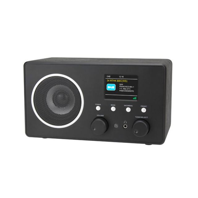 DB-281 bluetooth Speaker Radio with USB Play Back an DAB+/FM /DAB Wooden Box Radio