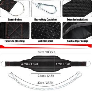 Fitness entraînement haltérophilie musculation 2025 gros Gym entraînement ceinture avec ceinture de trempage de qualité lourde - Product Image 3