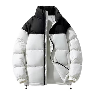Chaquetas de Alta Calidad de Fábrica 2026, Chaquetas de Invierno para Hombre, Acolchadas, con Relleno de Plumón, Bordadas Personalizadas, Cálidas y Gruesas - Product Image 4