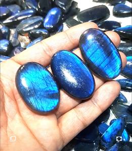 Gemas de Labradorita Suave de Alta Calidad, Certificadas por IGI, Forma Ovalada, Cabujón Suelto para Joyería Hip Hop, Cuentas de Piedra, HARI OM CREATIONS - Product Image 1