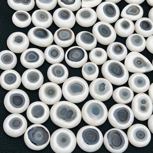 Vente en gros de lot de cabochon en quartz naturel pour œil solaire fabriqué à la main en vrac de bijoux en pierres précieuses en cristal pour grossistes - Product Image 4