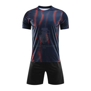 Uniformes de Fútbol Profesionales para Equipos, 100% Poliéster, Cómodos, de Secado Rápido, Colores y Logotipos Personalizables, Servicio OEM para Hombres Adultos - Product Image 1