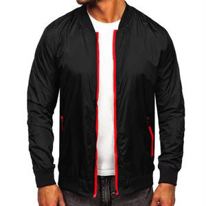 Blouson aviateur pour homme de haute qualité, automne-hiver, toile écologique, coupe-vent, séchage rapide, multi-poches, col mandarin, 2025 - Product Image 6