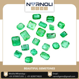 เครื่องประดับอัญมณีทรงเหลี่ยมเหลี่ยมเหลี่ยมเพชรพลอยมรกต,พลอยมีค่ามรกตทรงเหลี่ยมรูปไข่ไม่ทำให้ร้อนใช้สำหรับตกแต่ง - Product Image 3