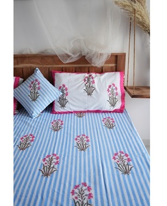 Juego de Ropa de Cama Clásica y Acogedora de Algodón, Estampado Refrescante, Ligero, para Toda Temporada, Ecológico, Impermeable, para Dormitorio Moderno - Product Image 2