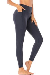 Leggings de yoga taille haute personnalisés pour femmes, en Spandex/Nylon respirant, grandes tailles, pour la gym et le fitness - Product Image 2