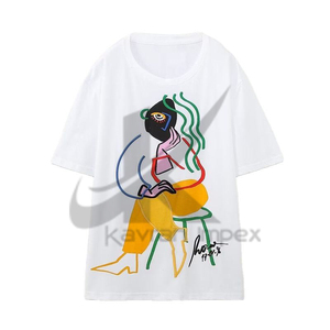 Camisetas bordadas personalizadas para mujer: calidad superior, bordado personalizado, perfecto para moda informal, marca corporativa - Product Image 1