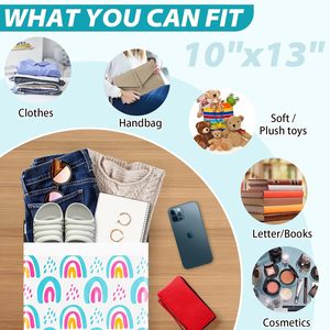 Bolsas de Poliéster para Envíos, 25x33cm, Autoadhesivas, Impermeables, Resistentes a Desgarros, Duraderas, Biodegradables, Ligeras, Color Arcoíris - Product Image 4