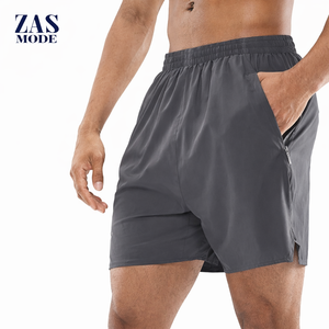 Pantalones Cortos Deportivos para Hombre, de Alta Calidad, Personalizados, Súper Suaves, Transpirables, Holgados, Casuales, Lisos, de Secado Rápido, de Algodón para Verano - Product Image 1