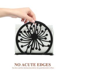 Boîte de rangement pour serviettes en acier inoxydable de haute qualité porte-serviettes en tissu porte-papier pour hôtels et restaurants - Product Image 3