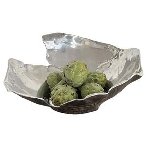 Vaisselle de fête, saladier, plat de service, décoration d'intérieur, plat à fruits et desserts en métal, qualité supérieure, poli, écologique, moderne - Product Image 6