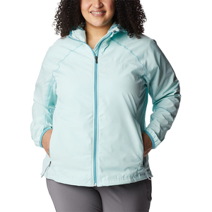 Veste matelassée écologique en toile pour femmes conçue sur mesure, doublure polaire imperméable au vent, tissu en polyester/nylon - Product Image 2
