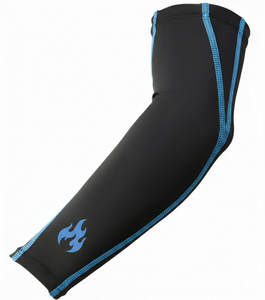 Manguito deportivo personalizado con diseño propio, compresión sin costuras, para baloncesto, protección solar, fabricante al por mayor - Product Image 4