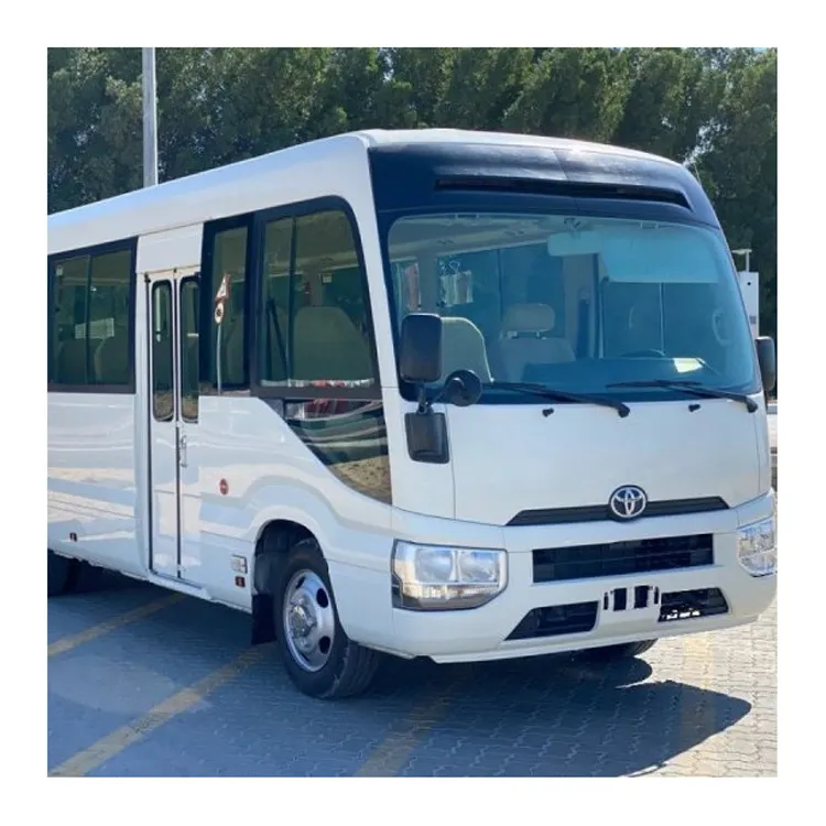 Б/у Toyota Coaster 30 местный автобус/б/у Toyota Coaster BUS White