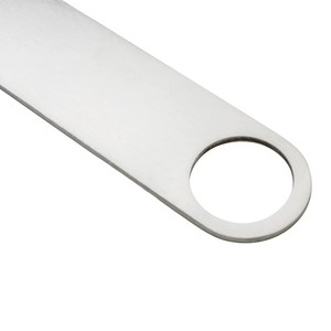Abridor de botellas plano de acero inoxidable, abridor rápido de alta resistencia, agarre ergonómico, herramienta profesional para uso en el hogar, bar y restaurante - Product Image 3