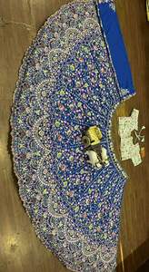 Stylish Women's Summer Fashion <b>Lace</b> Clutches Malai Silk Embroidery Sequins Cancan & Canvas Patta for Adults - Product Image 3