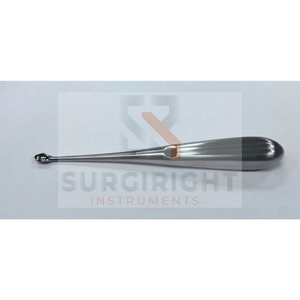 GERMAN ORTHOPEDIC SPINAL <b>FUSION</b> CURETTE STRAIGHT Oval Cup Steel Manual CE ISO Approved Surgical Instruments by SurgiRight - Product Image 3