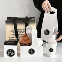 Caja de Regalo de Lujo con Separadores, Caja de Chocolate Personalizada para Macarons, Dulces, Pasteles de Luna, Barras de Chocolate