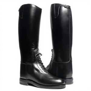 Bottes de moto unisexes en cuir véritable imprimées sur mesure, coupe-vent - Vente en gros, nouveau design de chaussures de moto - Product Image 1