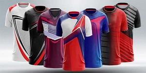 เสื้อยืดพิมพ์ซับลิเมชันสำหรับผู้ชายเสื้อยืดกีฬาสไตล์สตรีทเสื้อยืดระบายอากาศได้ดี - Product Image 6