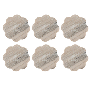 Dessous de verre en laiton et marbre artisanat royal artisanat de conception de fleurs cadeaux de mariage porte-gobelets en pierre et tapis et tampons - Product Image 4