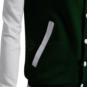 High Quality New Arrival Women Letterman Jacket Breathable 100% Cotton Outdoor Winter Wholesale Factory Price - Product Image 5