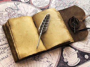 Cuaderno de cuero genuino grabado personalizado Regalo de Cumpleaños de viaje de papel hecho a mano con encuadernación en espiral para mujeres y hombres - Product Image 4