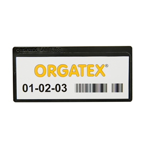 Portaetichette Magnetici 80 X 160mm Neri Confezione da 50 con 1 Striscia Magnetica-LTM160-80/6 - Product Image 1