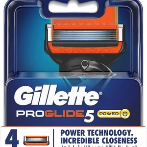 Gillette 81307362Fusion 5 ProGlide Power Pack de 4 cuchillas GilletteFusion 5 ProGlide Power Razor Blades, Pack de 4 - Product Image 6