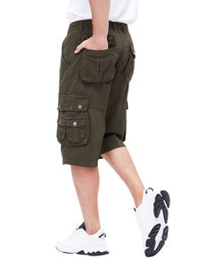 Pantalones cortos Cargo para hombre, logotipo personalizado de alta calidad, pantalones cortos deportivos de talla grande para hombre, ropa de calle, pantalones cortos para hombre, logotipo personalizado - Product Image 2