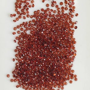 Granate Rojo Natural de 2.25 mm, Corte Brillante Redondo, Piedra Preciosa Suelta de la Mejor Calidad para la Fabricación de Joyas - Product Image 2